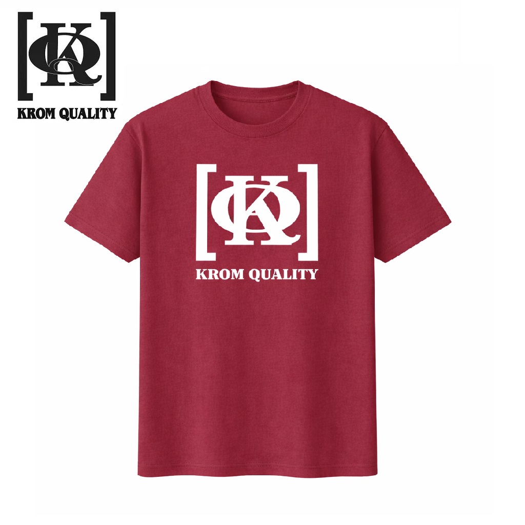 KROM QUALITY CAMISETA GRANATE XS
