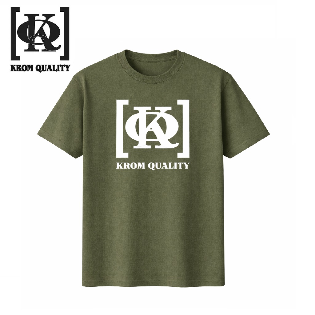 KROM QUALITY CAMISETA VERDE XS KQTSGXS5102