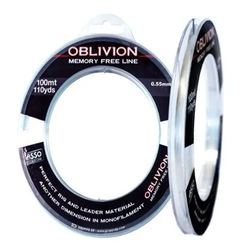 ASSO OBLIVION MEMORY  FREE LINE 100M 30LB 055MM WHITE-00 OBLIVION055