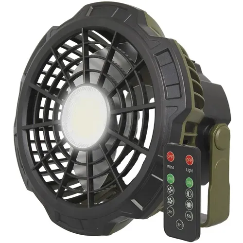 [FO-FAN-909] NGT Bivvy Fan Led Light Powerbank Batería externa 3 en 1 Ventilador