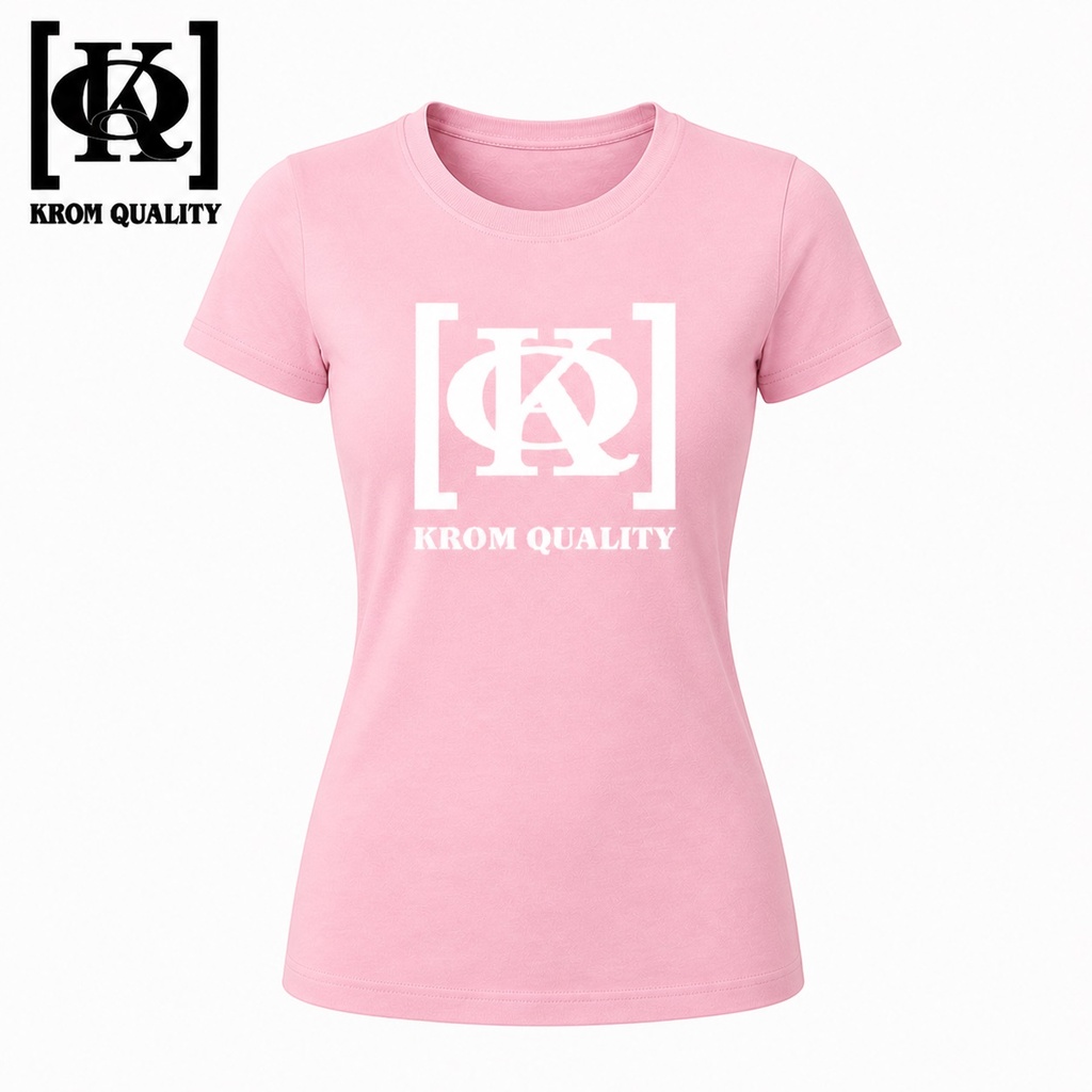 Krom Quality Camiseta Chica Rosa Talla M
