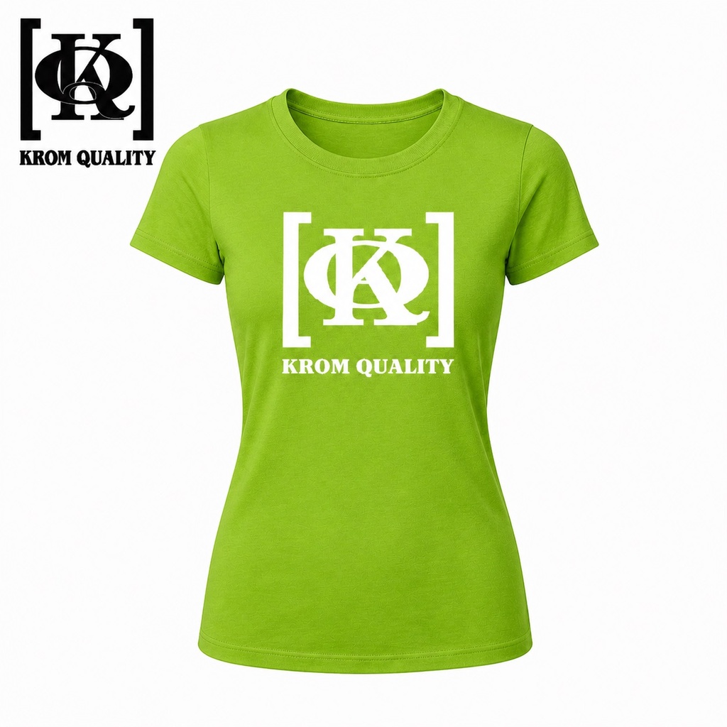[KQCCHVL] Krom Quality Camiseta Chica Verde Talla  L