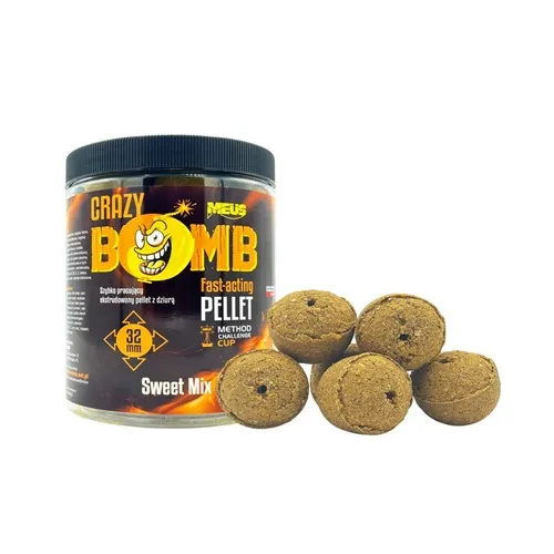 [PE32SM] Crazy Bomb Pellet Sweet Mix 32mm Dulce Meus 550gr