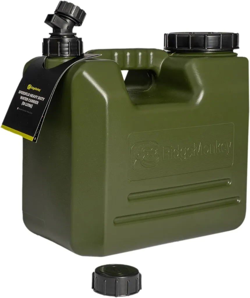 [RM760] Ridge Monkey SpeedFlo Heavy Duty Water Carrier 10 Litre