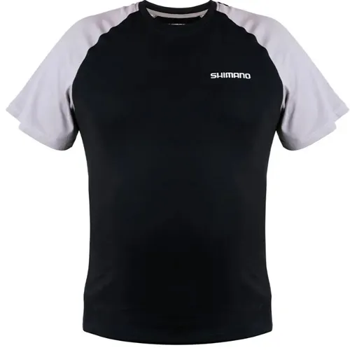 [SHSSSBLXL] Shimano Short Sleeve T-Shirt Black Size XL