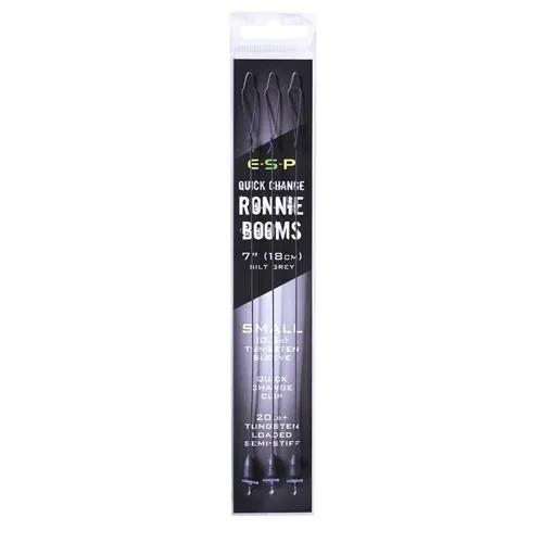 [LKETRBSGS03] Esp Quick Change Ronnie Boom Small Leader Gris limo 7ft 18cm 0,3g 20lb