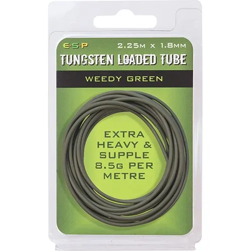 ESP Tungsten Loaded Tube Weedy Green 2.25m x 1.8mm