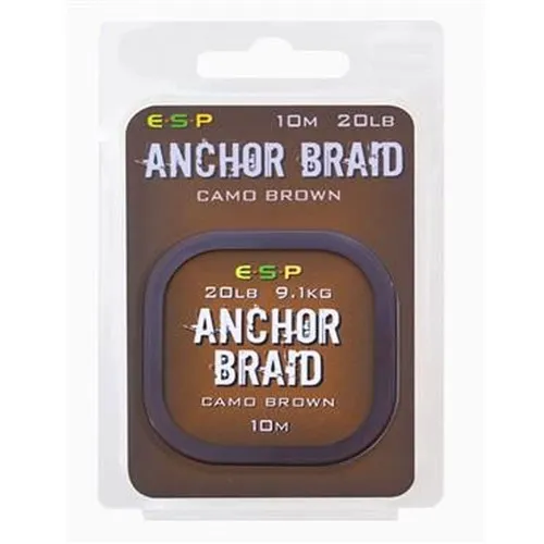 ESP Anchor Braid Gravel Brown 15lb 6.8kg 10m