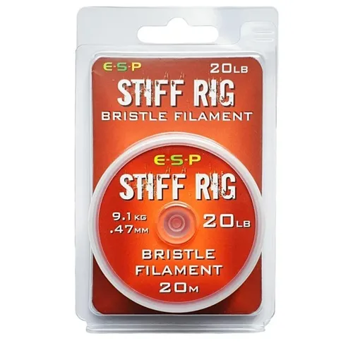 [ELSR020] ESP Stiff Rig Bristle Filament 20lb 9.1kg 20m