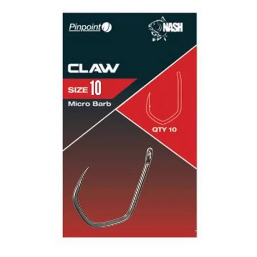 Nash Anzuelos Claw Micro Barbed Size 10
