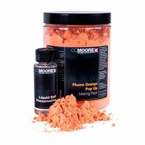 CC Moore Pop Ups Making Pack Fluoro Orange 200g + 50g