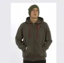 Diem Zip Thru Hoodie Green S