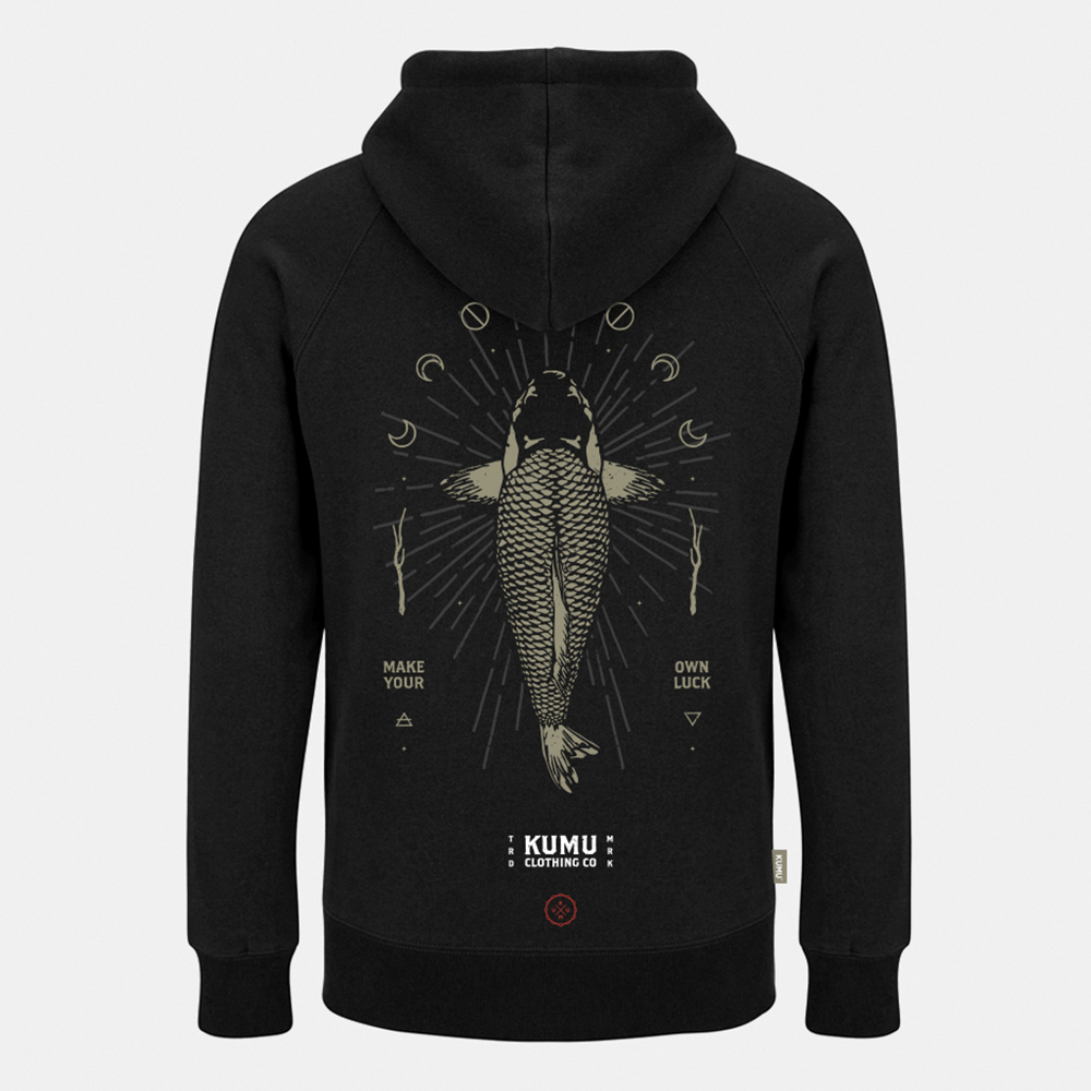 Kumu Hoody Make Your Own Luck Black Size L