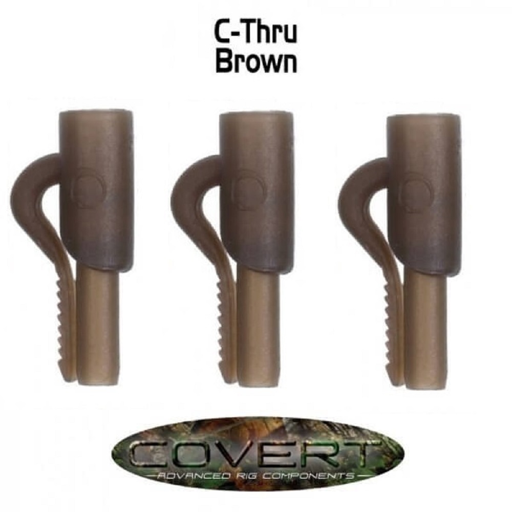 [CLCCB] GARDNER COVERT LEAD CLIPS C THRU BROWN CLCCB