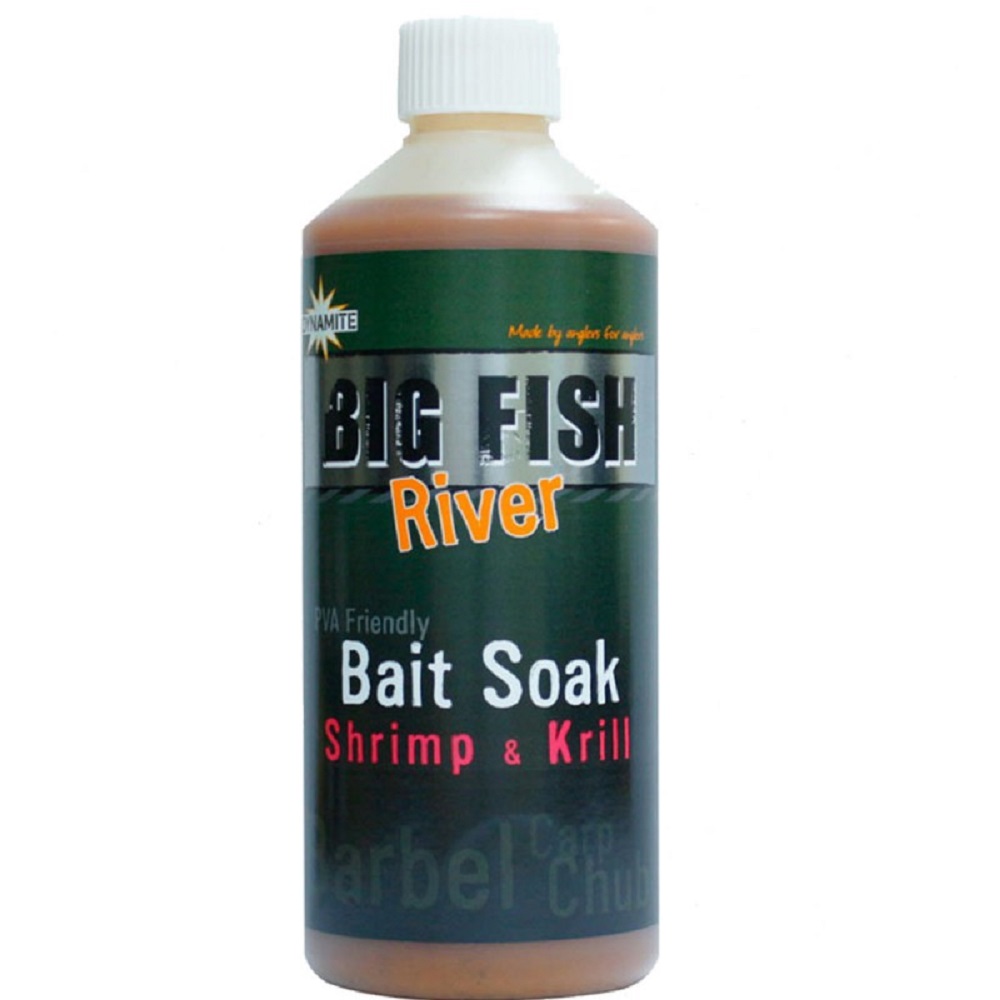 [DYNAMITE BAITS BIG FISH RIVER BAIT SOAK 500 ML] DYNAMITE BAITS BIG FISH RIVER BAIT SOAK 500 ML