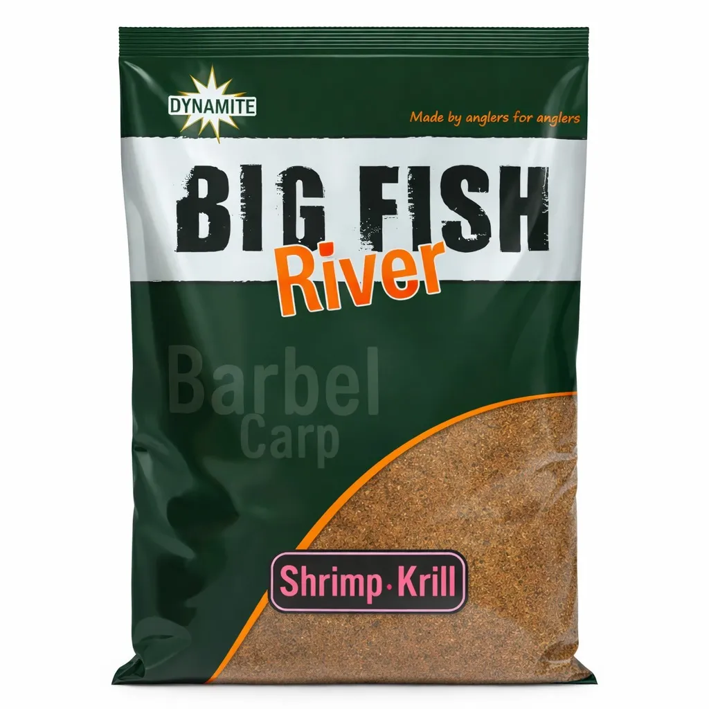 [DY1370] DYNAMITE BAITS GROUNDBAIT BIG FISH RIVER SHRIMP & KRILL 1.8KG DY1370