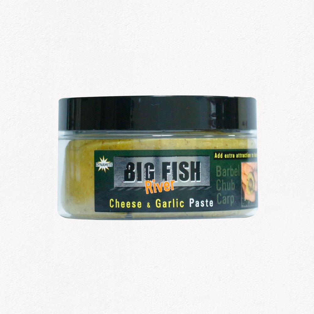 [DYNAMITE BAITS BIG FISH RIVER PASTE CHEESE & GARLIC] DYNAMITE BAITS BIG FISH RIVER PASTE CHEESE & GARLIC