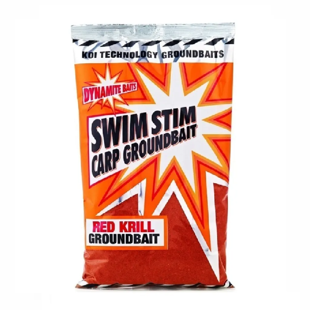 [ADY040105] DYNAMITE BAITS SWIM STIM CARP GROUNDBAIT RED KRILL 900G ADY040105