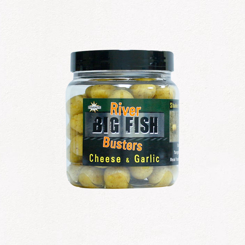 [DYNAMITE BAITS RIVER BIG FISH BUSTERS CHEESE & GARLIC] DYNAMITE BAITS RIVER BIG FISH BUSTERS CHEESE & GARLIC