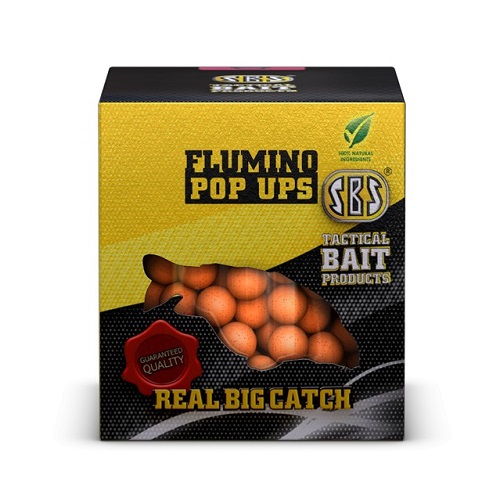 [13259] SBS BAITS FLUMINO POP UPS SQUID & OCTOPUS NARANJA (16 18 20) MM 100 GR 13259