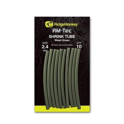 [RMT064] RIDGEMONKEY RM TEC SHRINK TUBE WEED GREEN 2.4MM RMT064