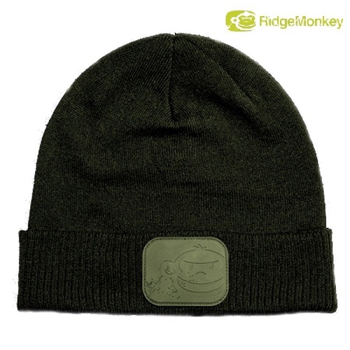 [RM557] Ridgemonkey Apearel Dropback Beanie Hat Green