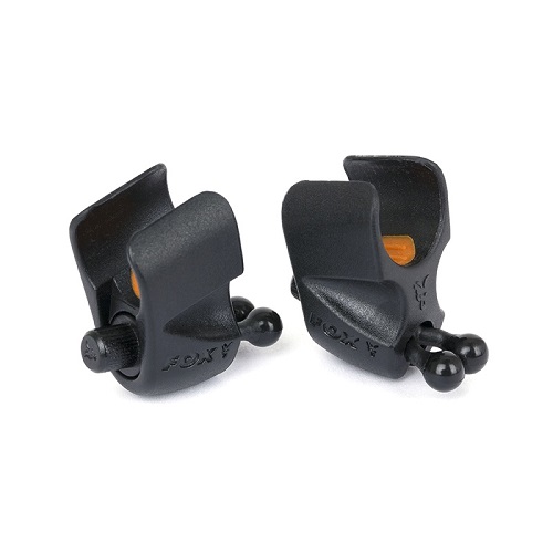 Fox Black Label Adjustable Rod Clips X2