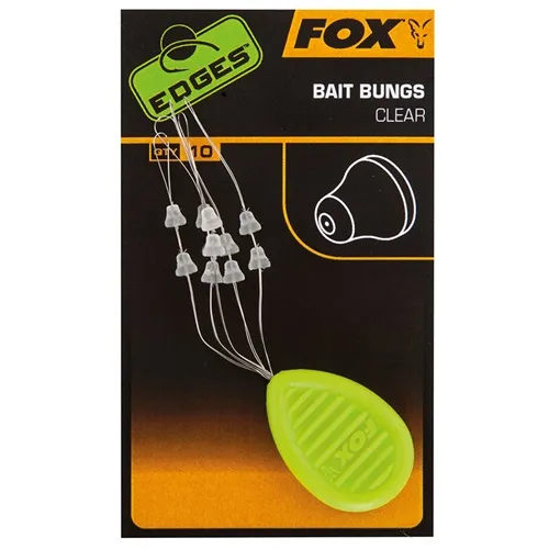 Fox Edges Bait Bungs Clear