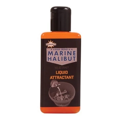 DYNAMITE BAITS LIQUID ATRRACTANT MARINE HALIBUT 250ML DY282