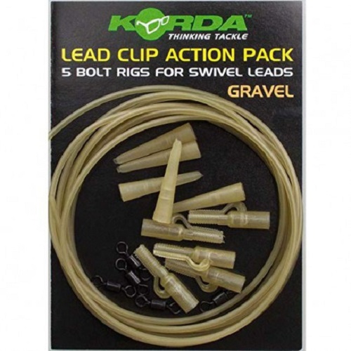 KORDA LED CLIP ACTION PACK GRAVEL KLCAPG