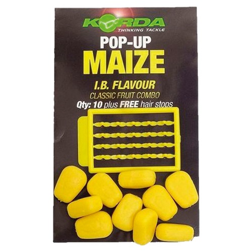 KORDA POP UPS MAIZE I.B. FLAVOUR YELLOW KPB32