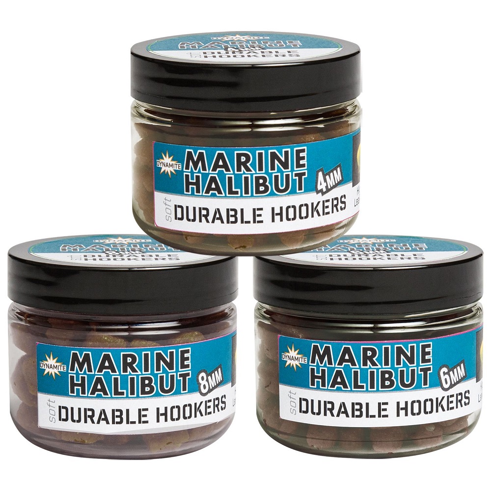 DYNAMITE BAITS MARINE HALLIBUT DURABLE HOOKERS 6 MM DY1446