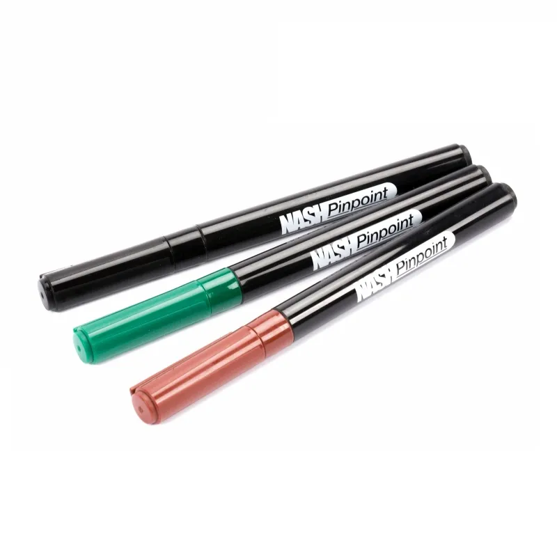 [T6206] Nash Rotulador Pinpoint Hook & TT Marker Pens 3Unid