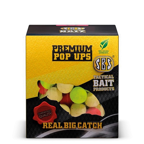 [12122] SBS PREMIUM POP UPS M1 MIXED (WHITE  YELLOW Y RED) 16MM 100G 12122