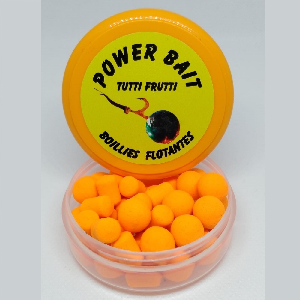 POWER BAIT BOILIES FLOTANTES TUTTI FRUTTI