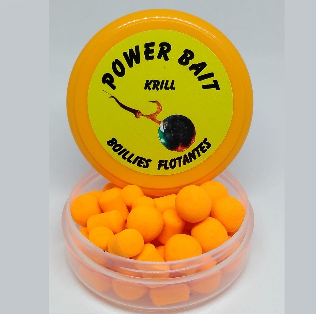 POWER BAIT BOILIES FLOTANTES KRILL