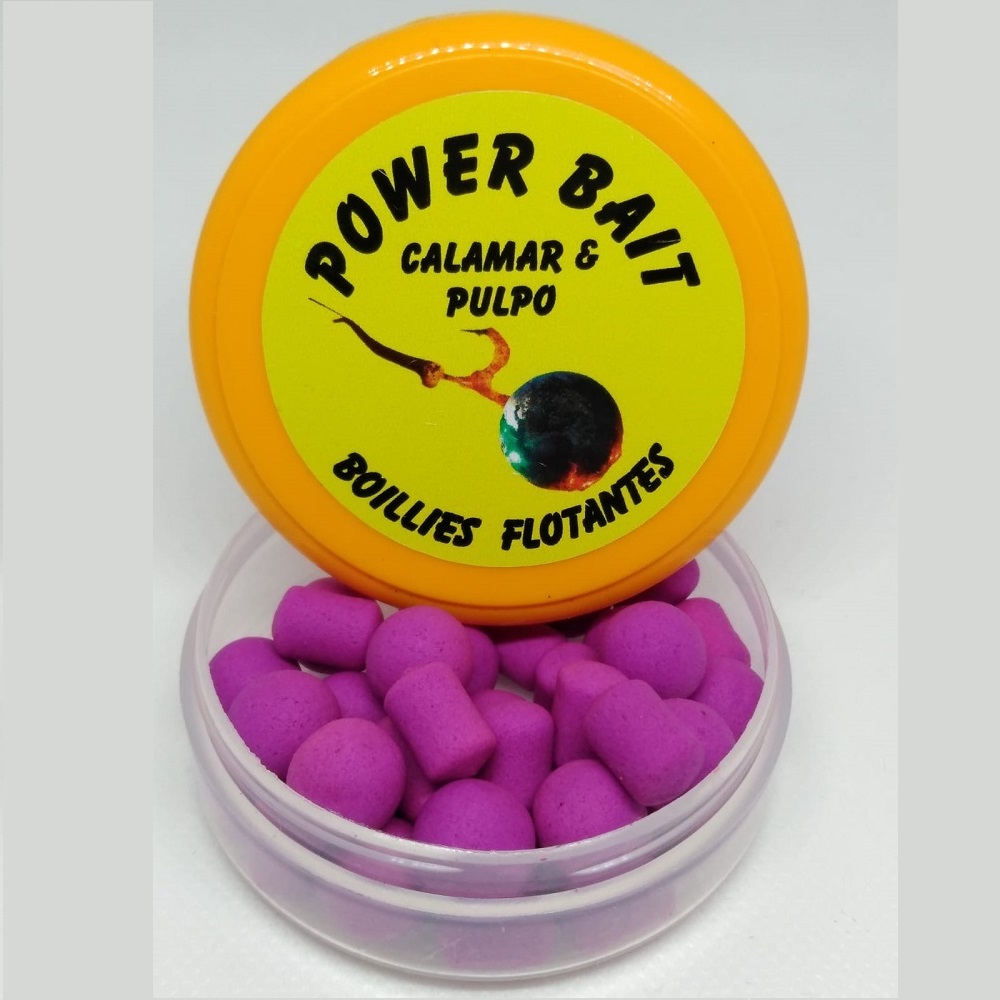 POWER BAIT BOILIES FLOTANTES CALAMAR & PULPO