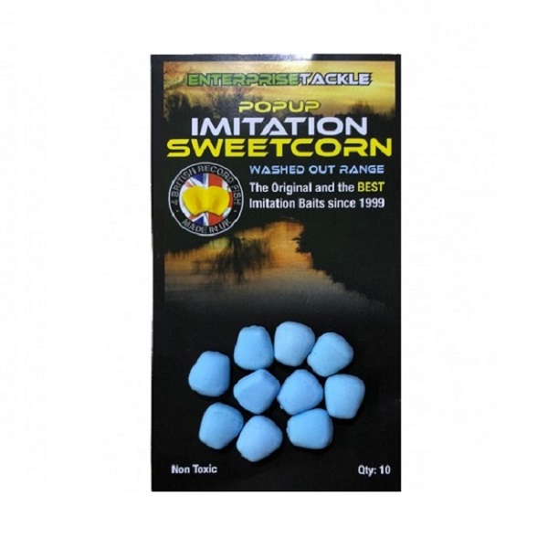 ENTERPRISE TACKLE POP UP IMITATION SWEETCORN WASHED OUT RANGE AZUL ET13W0BL