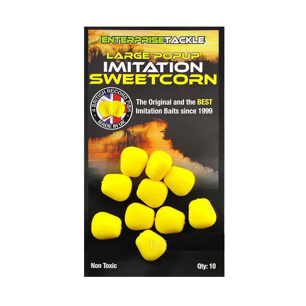 [ET13LYUF] ENTERPRISE TACKLE LARGE POPUP IMITATION SWEETCORN AMARILLO ET13LYUF