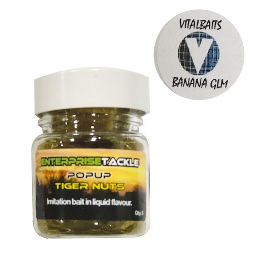 [ET33MTVB] ENTERPRISE TACKLE TIGERNUT VITALBAITS BANANA GLM (TAMAÑO PEQUEÑO) ET33MTVB