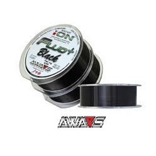 AWA SHIMA ION POWER FLUO+ BLACK 0 40 mm 600 m (300+300)