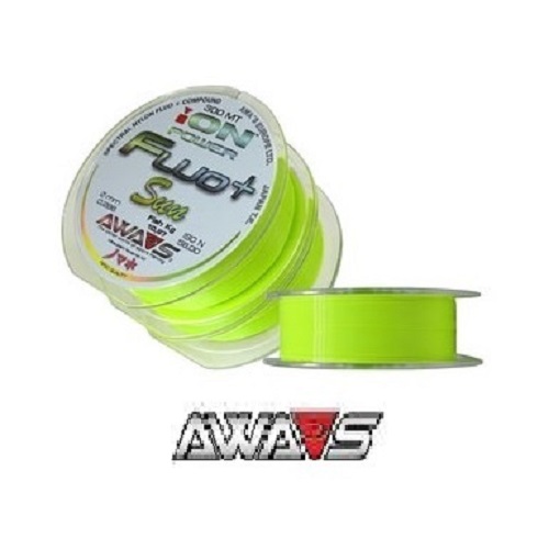 [AWA SHIMA ION POWER FLURO+ SUN 600M (300+300)-1] AWA SHIMA ION POWER FLUO+ SUN 0 40 mm 600 m (300+300)