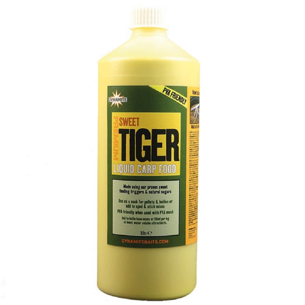 [DY1190] DYNAMITE BAITS PREMIUM SWEET TIGER LIQUID CARP FOOD 1L DY1190