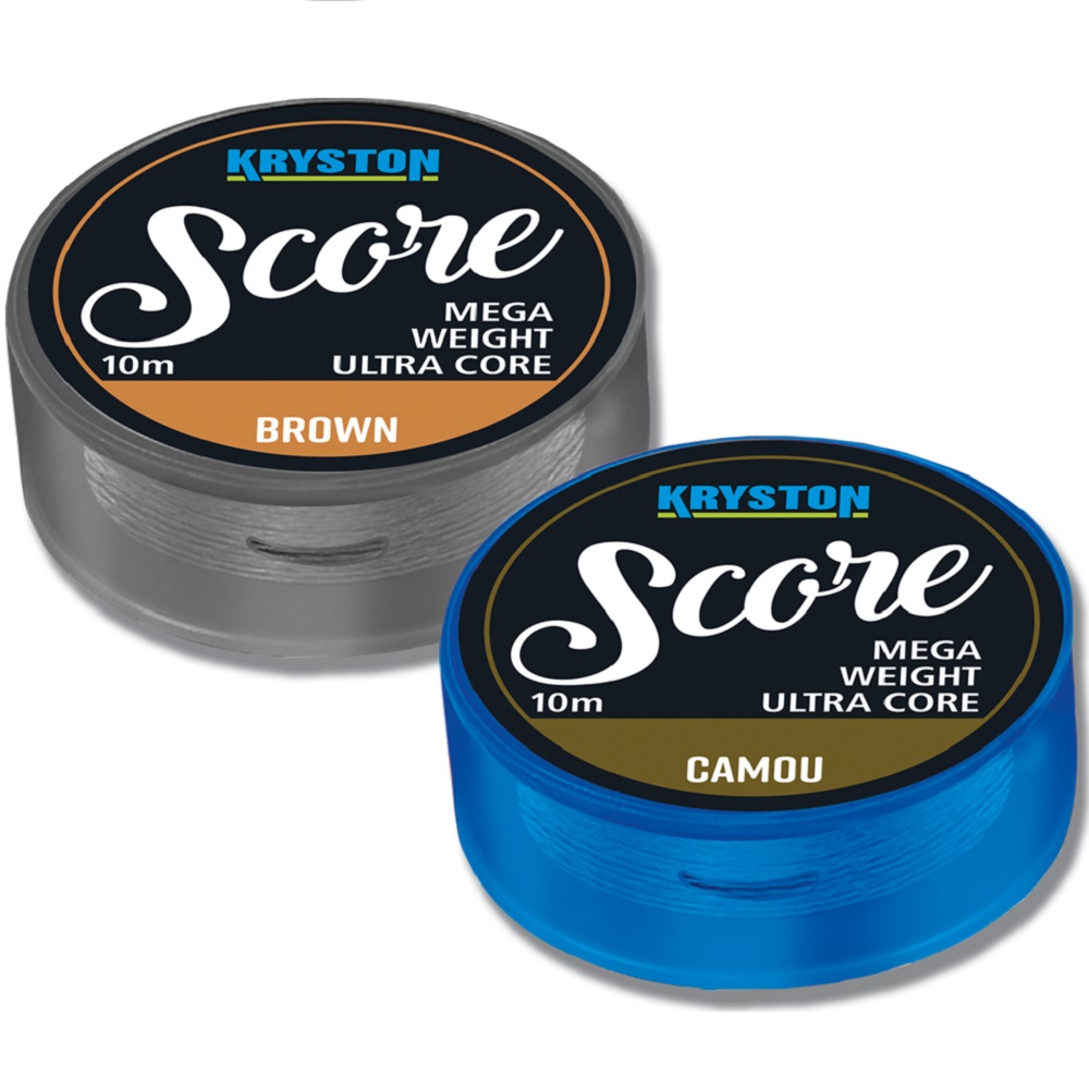 [KR-SC13] KRYSTON SCORE HEAVYWEIGHT LEADCORE MUDDY BROWN 25 LB (10 M) KR SC13