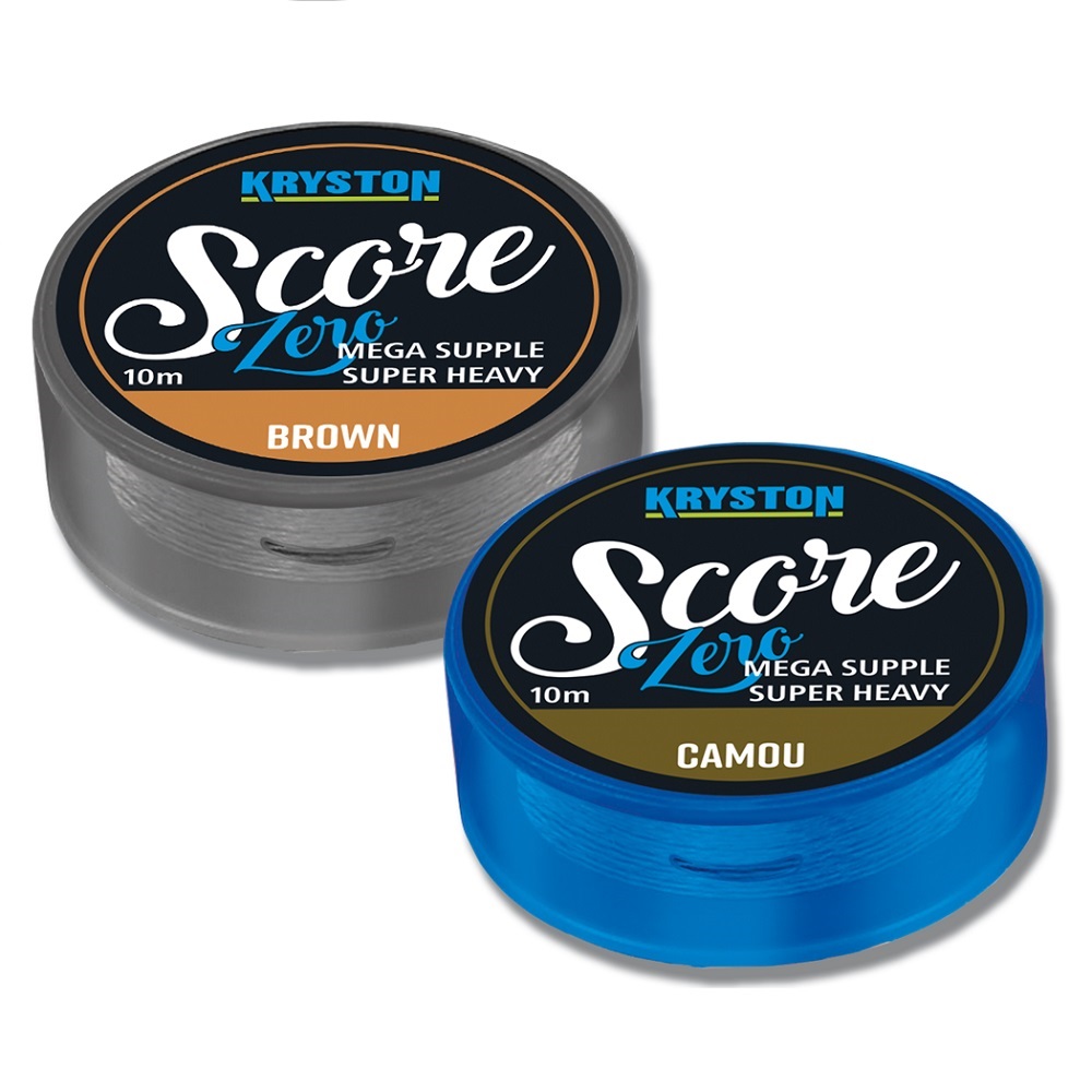KRYSTON SCORE ZERO MEGA SUPPLE SUPER HEAVY CAMOU 45 LB (10 M) KR SC30