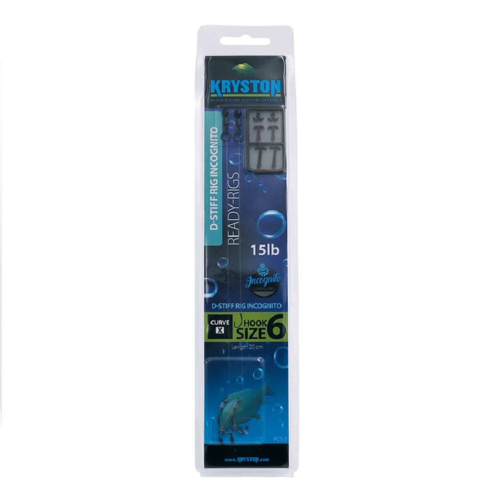 KRYSTON MULTI RIG QUICKSILVER 17CM   25LB (HOOK SIZE Nº 8) KR MRQ4