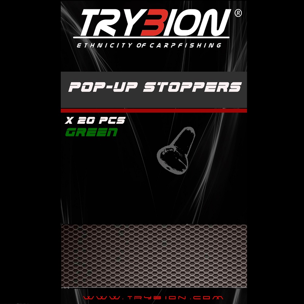 TRYBION POP UP STOPPERS GREEN 10142G