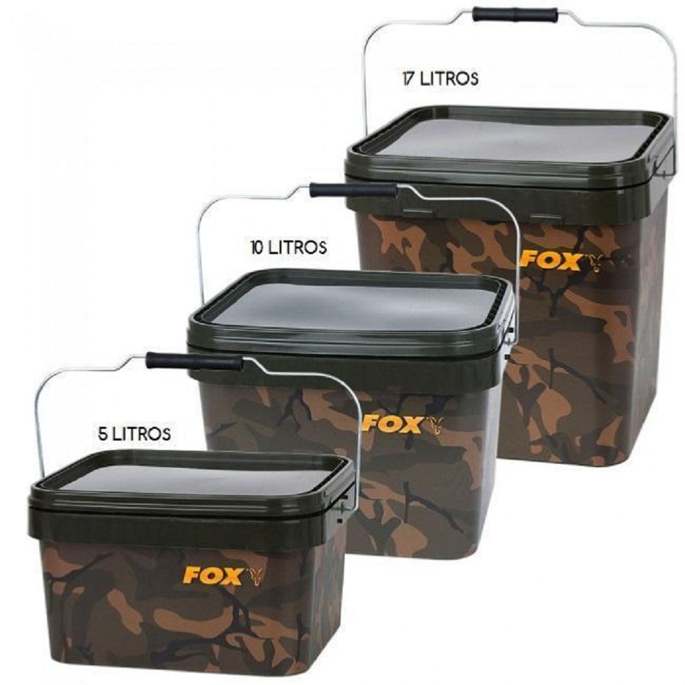 FOX CUBO CAMO SQUARE BUCKET 17L CBT007