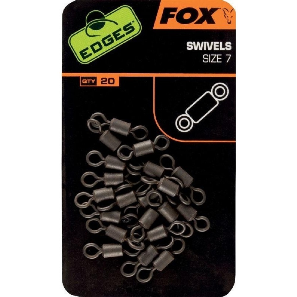 FOX EDGES SWIVELS SIZE 7X20 CAC538