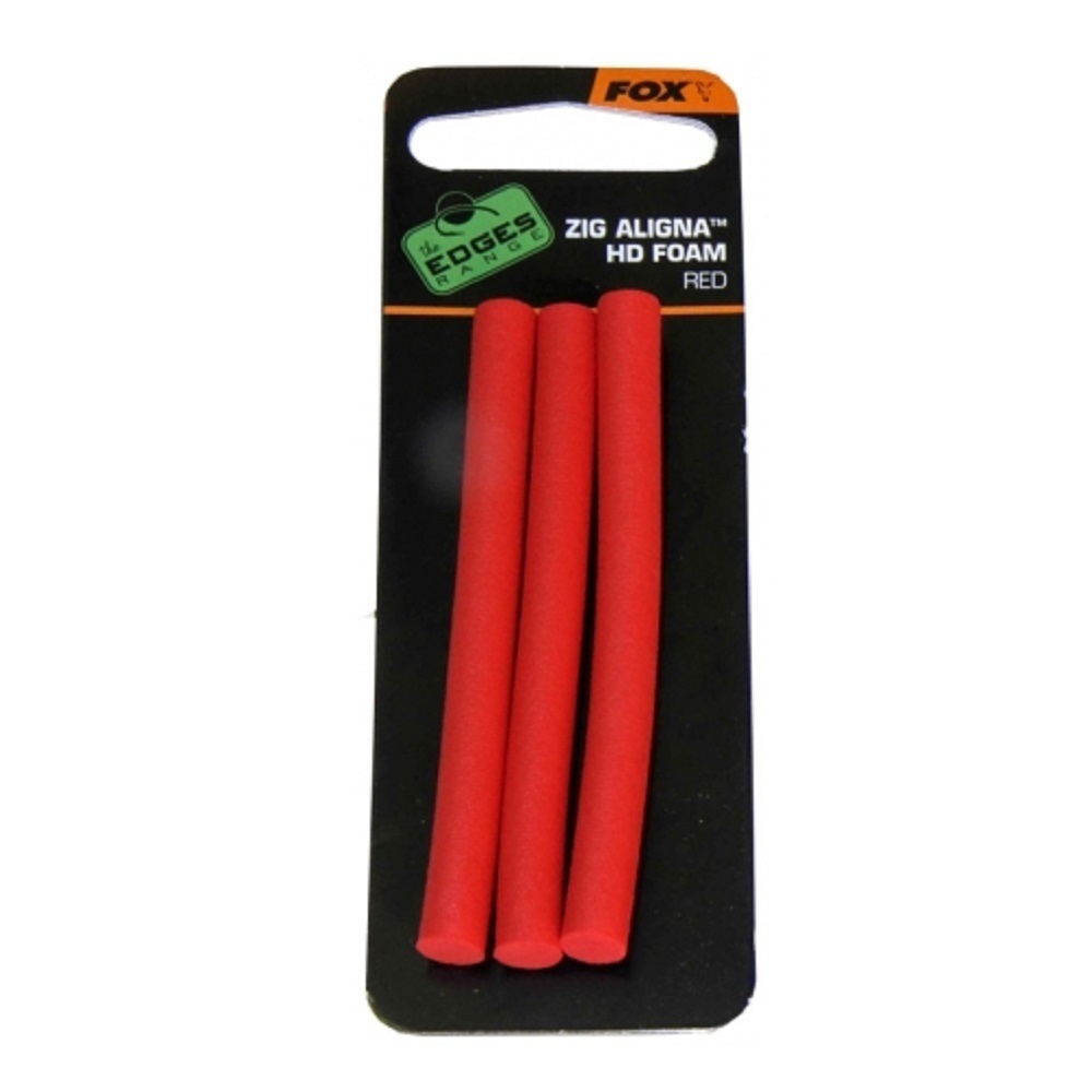 [CAC471] FOX EDGES ZIG ALIGNA HD FOAM RED (3 UNIDADES) CAC471